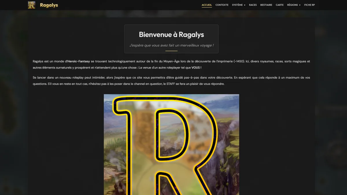 Le nouveau site de Ragalys est arrivé ! Le nouveau site de Ragalys est arrivé !